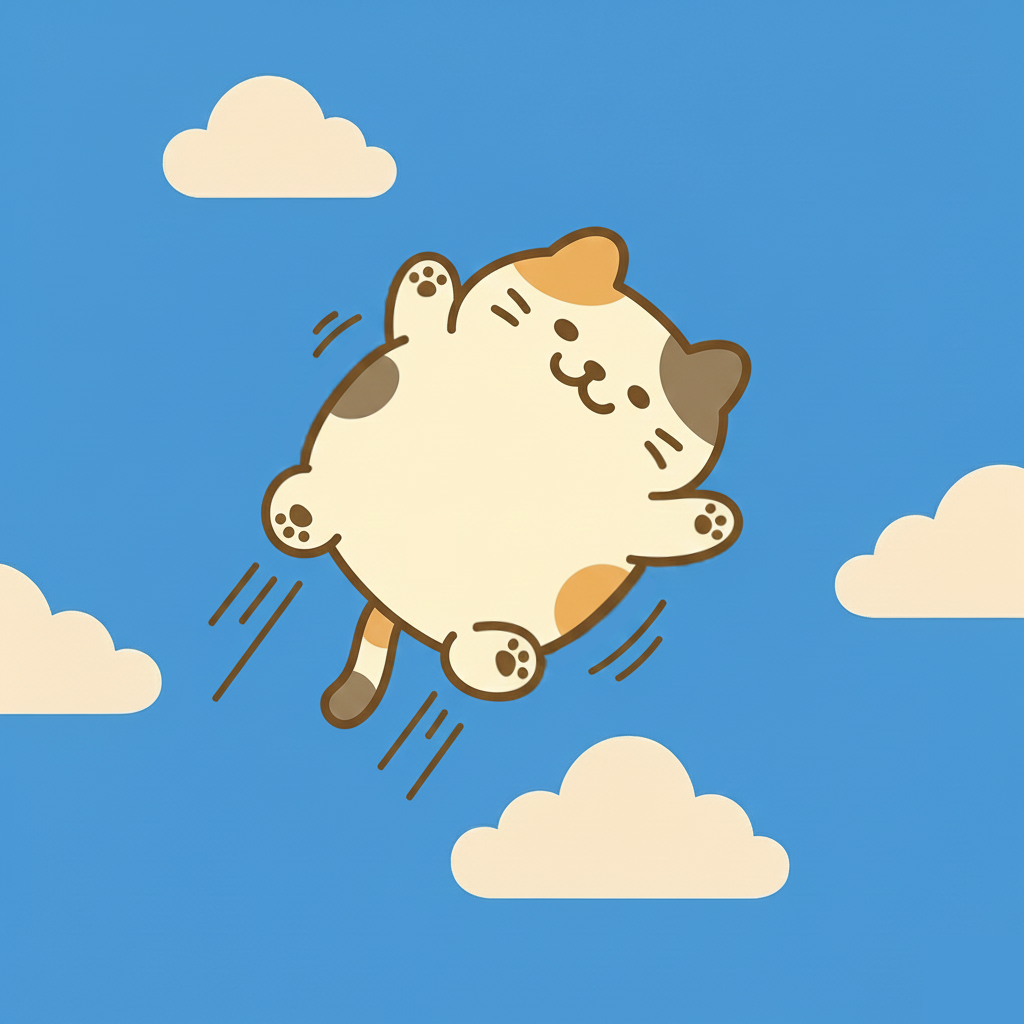 真似してみたぶににゃん